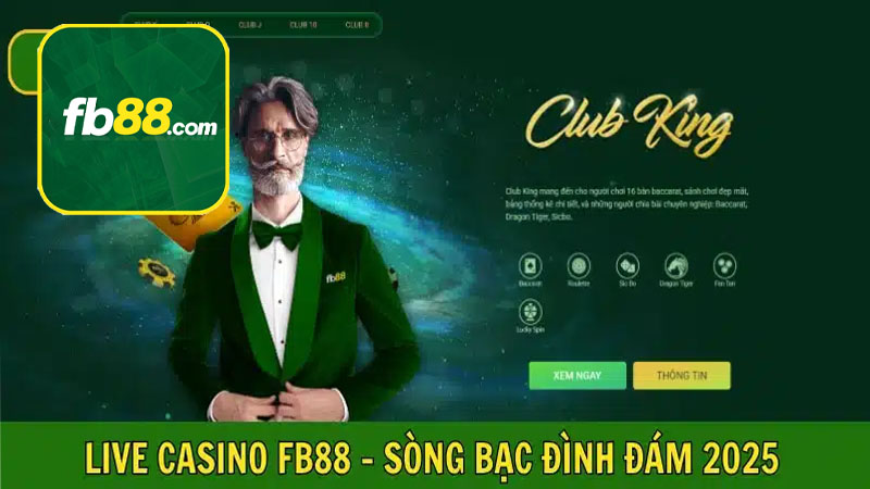 Khám phá kho game nổi tiếng tại Casino FB88